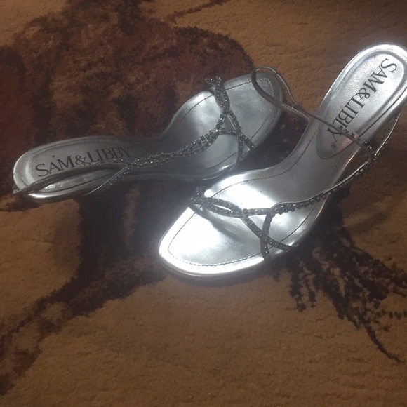 Sam & Libby Shoes - Ice Blue heels